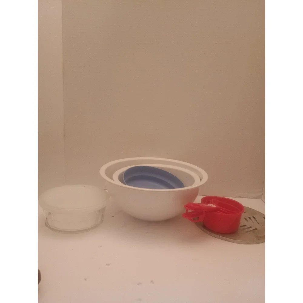 Vintage Lot Of Plastic/Glass/Metal Kitchen Set